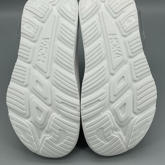 NEW Hoka Women’s Ora Recovery Slide 3 Sandals White Size 11 - Picture 9 of 10